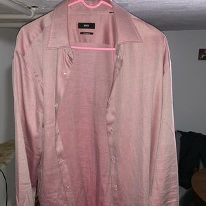 Pink HUGO BOSS dress shirt